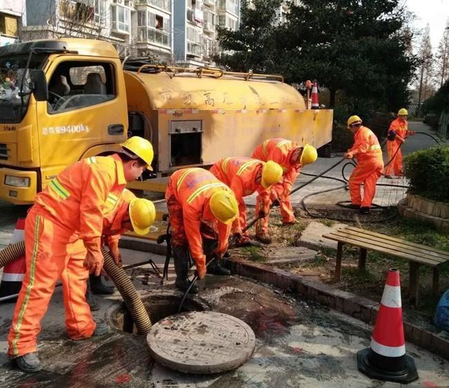 本号镇市政管道清淤